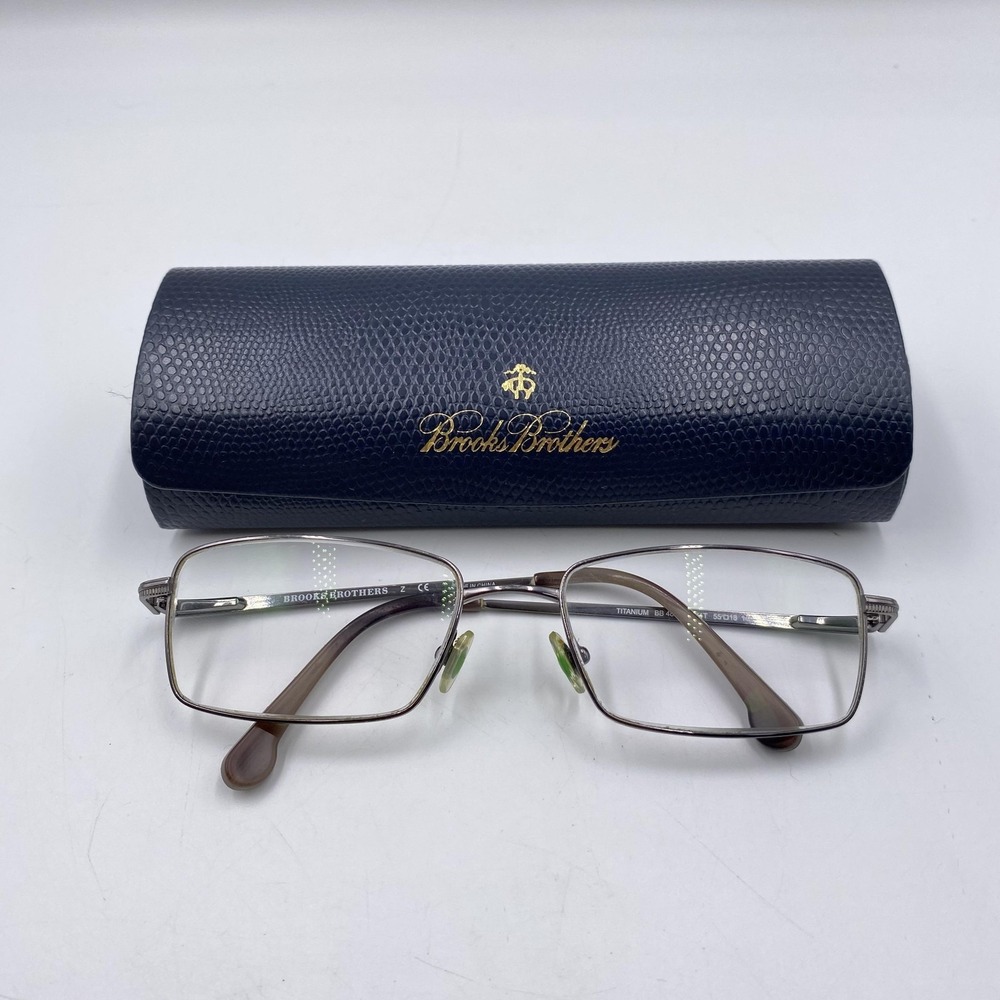 Brooks Brothers frames‎ Mens Titanium BB 486T 1511T 55□18 140 Case Included